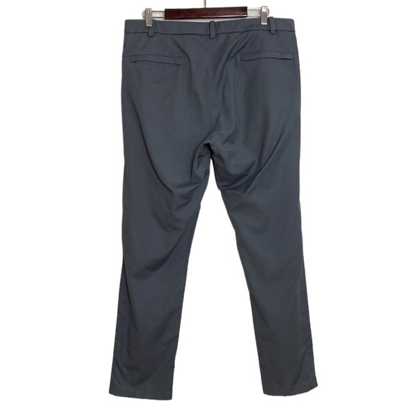 Lululemon Pants Mens 36 x 32 Gray Commission Classic Qwick Chino Water Repellent - Picture 2 of 16